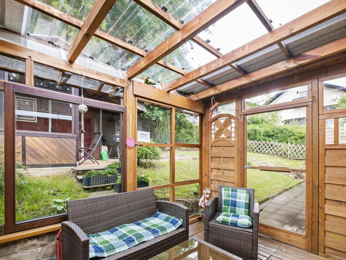 Idyllic Bungalow In Feusdorf With Forest View ภายนอก รูปภาพ